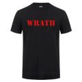 Limited WRATH Natural Selection Logo Printed T Shirt For Men Male Cotton Short Sleeve Streetwear O Neck Funny T-Shirt Tshirt.