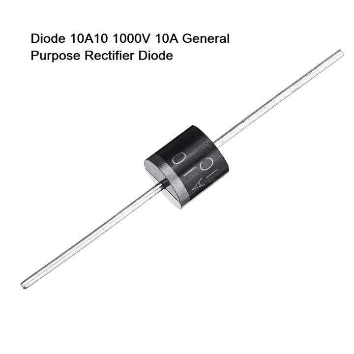 5Pcs-%20Diode%2010A10%201000V%201KV%2010A%20General%20Purpose%20Rectifier%20Diode%2010A10%20Silicon%20Junction%20Diode%20R-6%20Package%20Electrical%20Circuitry%20&%20Parts%20-%20Image%206