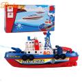 Kids Electric Fire Boat Simulation Fire Fighting Boat Toy Pool Toys Marine Models With Music Light. 