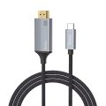 Hoco UA13 Nylon Braided Type C to HDMI Cable Adapter. 