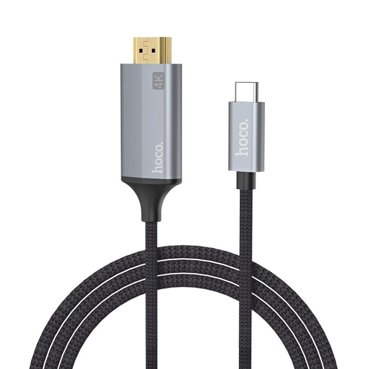 Hoco UA13 Nylon Braided Type C to HDMI Cable Adapter