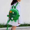 Cute Kids Kindergarten School Bag 3D Cartoon Dinosaur Mini Backpack Baby Boy Girl School Bag Green.