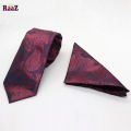 Wedding Tie Handkerchief Men's Necktie & Pocket Square Set.