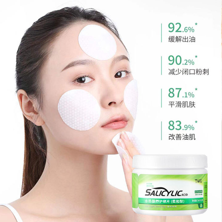 TWG%20Salicylic%20Acid%20Cotton%20Sheets,%20Salicylic%20Acid%20Mask%20Salicylic%20Acid%20Repair%20Cotton%20Pads%20-%20Image%203