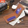 【Wallet Boys Wallet Men's Wallet Wallet Men's New Long Wallet Soft Leather Multiple Card Slots Wallet Simple Fashion Youth School Bag.