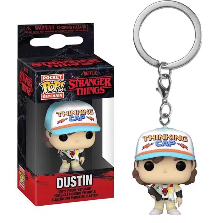 NEW%20Stranger%20ELEVEN%20Demogorgon%20DUSTIN%20Barb%20Steve%20Robin%20Keychain%20Toy%20Vinyl%20Figure%20Pocket%20Pop%20Things%20Keychain%20Model%20Toys%20-%20Image%207