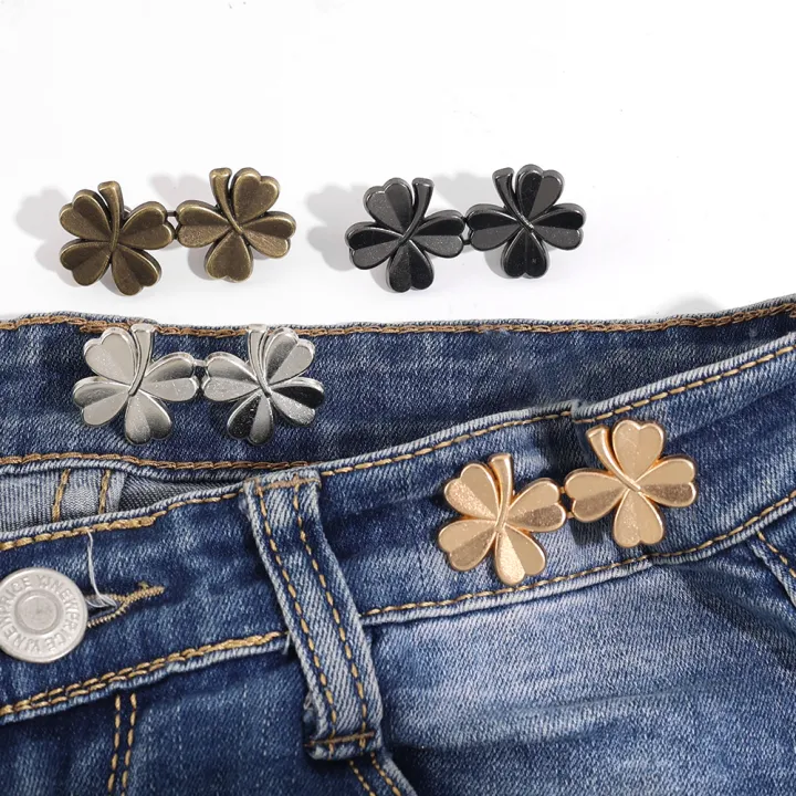 Staple-free%20Four-leaf%20Clover%20Trousers%20Waist%20Button%20Buttons%20Fixed%20Clothes%20Jumper%20Brooch%20Women's%20Accessories%20-%20Image%206