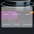 Transparent Mecha Wireless Bluetooth Speaker Sound Light Rhythm Subwoofer TWS Stereo Cyberpunk Music Center Hands-Free Call. 