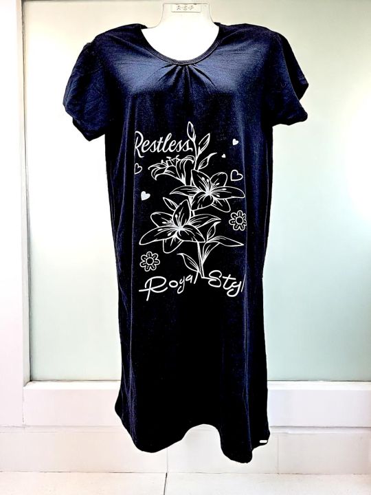 Casual%20Use%20Cotton%20Short%20Sleeve%20T-shirt%20For%20Ladies/Teenager%20-%20Image%205