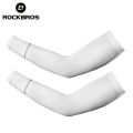 ROCKBROS Ice Fabric Running Arm Warmers UV Protect Arm Sleeves Basketball Camping Riding Outdoors Sports Wear Protective Gear. 