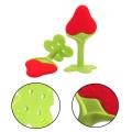 1 Pc BPA Free Soft Silicone Teether Baby Teether Silicone Baby Teether - Infant Chew Tooth Toys Newborn Dental Care Safety Silicone Fruit Teether with Storage Case for Baby. 