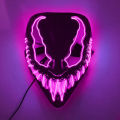 Good nightHorror Halloween GlowMasks Led Luminous Scream Venom Mask Carnival Masquerade Party Cosplay Scorpion Mask New.