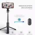 N08S Tripod Tongsis Bluetooth Remot Selfie Stick LED - Selfie Stick. 