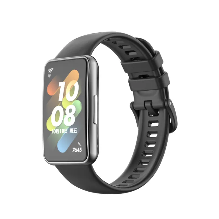 Watch%20straps%20For%20Huawei%20band%207%20ar%20belt%20silicon%20strapr%20-%20Image%202
