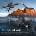 E77 Air Drone with 4K HD Dual Cameras & Built-in 2.4GHz Screen Remote, WiFi FPV, Altitude Hold & Auto-Hover, Foldable Design, 120° Wide-Angle Lens, Obstacle Avoidance, Gesture Control & One-Key Return – RC Quadcopter Toy Gift (Kids & Beginners). 