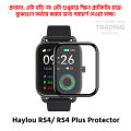 Haylou RS4 Haylou RS4 Plus Smart Watch PMMA Plastic Full Coverage Screen Protector. 