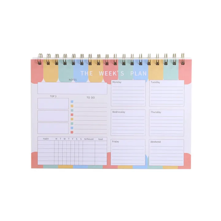 Daily%20schedules%20Weekly%20planner%20Tasks%20To-do%20Top%20priorities%20Binder%20notebook%20With%20notes%20Wide%20Journal%20agenda%20for%20Weekly%20planning%20Stationery%20School%20Office%20Schedule%20-%20Image%206
