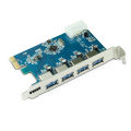 PCI E USB Card / 4 Port 3.0 USB Speed Rate up to 5Gbps. 