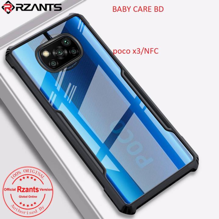 For Xiaomi Poco X3 Pro/ X3 Nfc /X3 Case Shockproof Airbag Bumper