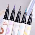 6 Colors Metal Shiny Liquid Eyeliner Pen Quick Dry Long-lasting Non-smudge Waterproof Diamond Eye Liner Pencil Glitter Sequins Eye Makeup. 