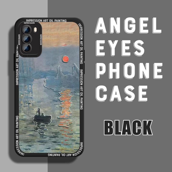 DEL for Xiaomi Poco M3 Back Cover Cartoon Art Oil Painting Phone