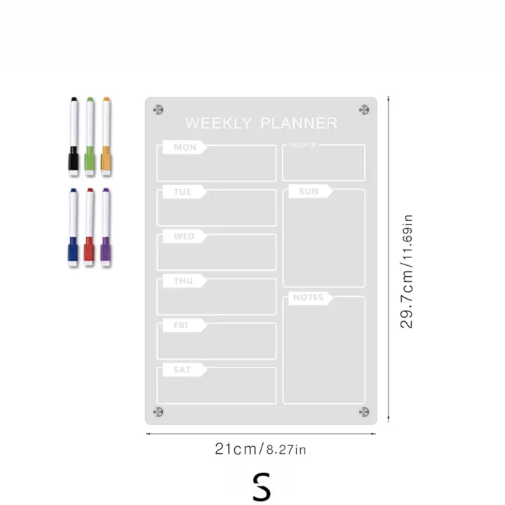 Qiunery%20Acrylic%20Calendar%20For%20Fridge%20Magnetic%20Weekly%20Planning%20Board%20Clear%20Memo%20Note%20Board%20With%206%20Markers%20For%20Office%20Home%20School%20-%20Image%206