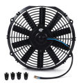 Electric Radiator Fan, 12V 80W Universal Slim Fan for Car. 