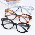 Fashion Leopard Anti Blue Light Glasses Transparent Irregular Frames Optical Vision Eyewear Blue Rays Blocking Computer Goggles. 