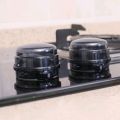 2 Pcs Baby Safety Oven Lock Lid Gas Stove Knob Covers Home Kitchen Switch Protection Tool for Infant Child Protector.