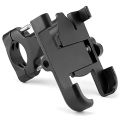 Metal Bike Mobile Holder For mobile phone bracket motorcycle bicycle takeaway rider -Black Easy to Use and Maintain. 