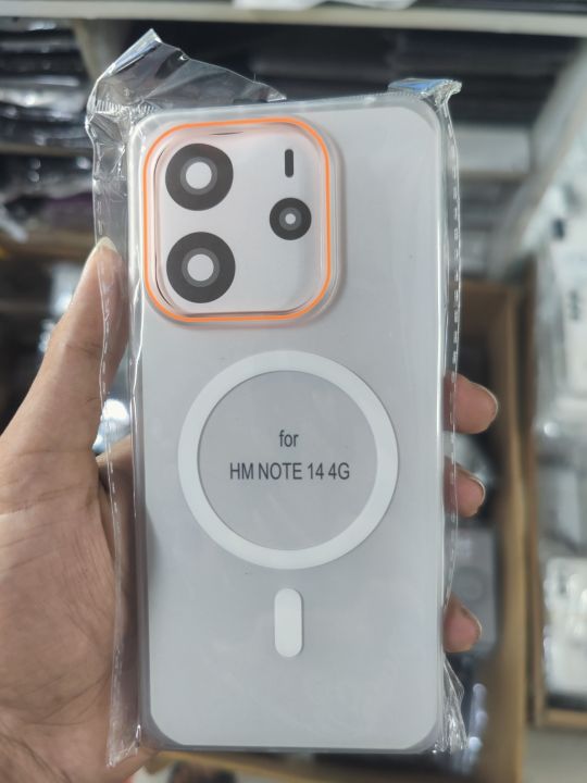 For Xiaomi Redmi Note 14 4G Phone Case (Syndee) Colourful Frosted Matte With Raised Camera Protection Magsafe Magnatic Supported Phone Cover For Xiaomi Redmi Note 14 4G Back Cover (By Quiet Case)