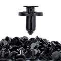 200PCS Bumper Clips 8mm Push Fender Flare Fastener for Infiniti and Nissan Plastic Rivet Retainer Clips. 