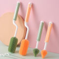 Silicone Feeder Bottole & Nipple Cleaning Brush [Without box]-1set. 