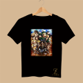 Half Sleeve Printed jersey T-shirt For Men and Women. 