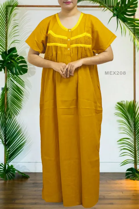 Pure%20cotton%20fabric%203%20less%20exclusive%20maxi%20for%20women%20-%20Image%202