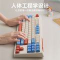 M87 Bluetooth Wireless Keyboard Mechanical Feeling Mute Office Computer Mouse Good-looking Home Key Mouse Suit.