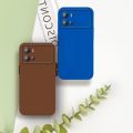 For vivo iQOO 9 Back Mobile Phone Case Simple Luxury Colorful Liquid Silicone Protect Lens Shockproof Full Soft Cover.