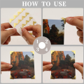 NCANRUI 240 Pieces Photo Corners for Scrapbooking, Gold Photo Corner Stickers, Self-Adhesive Photo Mounting Corners,Silver.