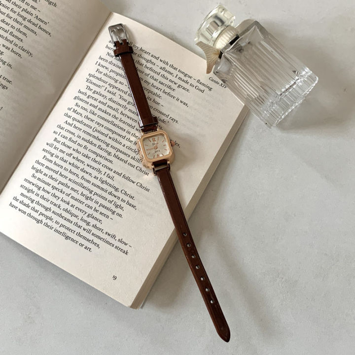 %E3%80%90Hengli%20jewelry%20story%E3%80%91Nonoan%20%20%20Vintage%20Small%20Sugar%20Cube%20Watch%20for%20Women,%20Simple%20and%20Elegant,%20Versatile%20Strap,%20Compact%20and%20Exquisite,%20Artistic%20-%20Image%202
