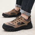 Men's Shoes, Outdoor Hiking Shoes, Autumn New Work Labor Protection Shoes, Fashion Casual Running Sneakers, Cross-border Plus Size. 