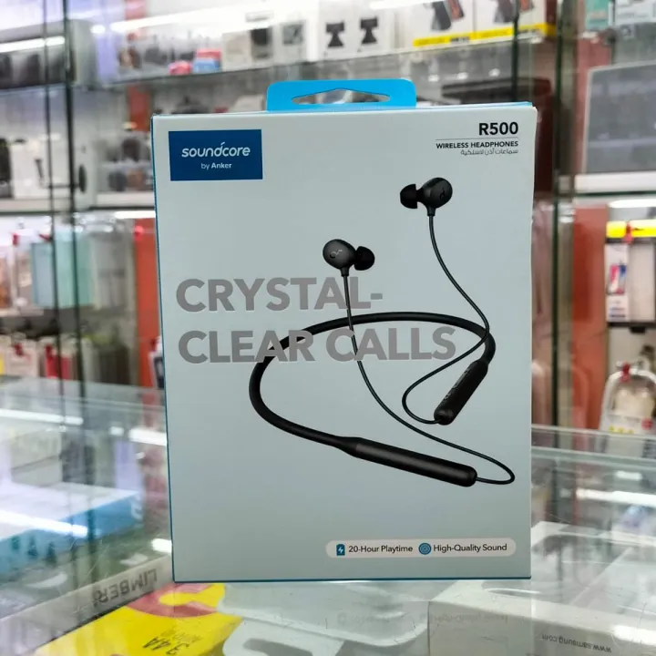 Anker Soundcore R500 Fast Charging Neckband with 20 Hours Playtime Bluetooth Headset Red In The Ear