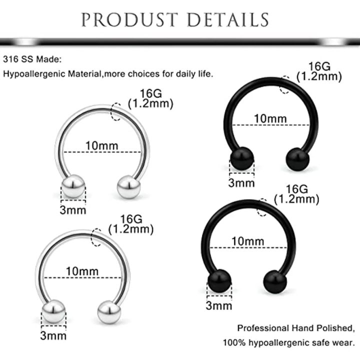 16g%20Lip%20Rings%20Stainless%20Steel%20Snake%20Bite%20Piercing%20Jewelry%20Labret%20Medusa%20Spiral%20Barbell%20Helix%20Earrings%20Horseshoe%20Septum%20Cartilage%20-%20Image%203