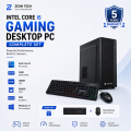Intel Core i5 Gaming Desktop PC 16GB RAM 120GB SSD 500GB HDD 2GB Graphics Win 11 Complete Set AI learning & Freelancer. 