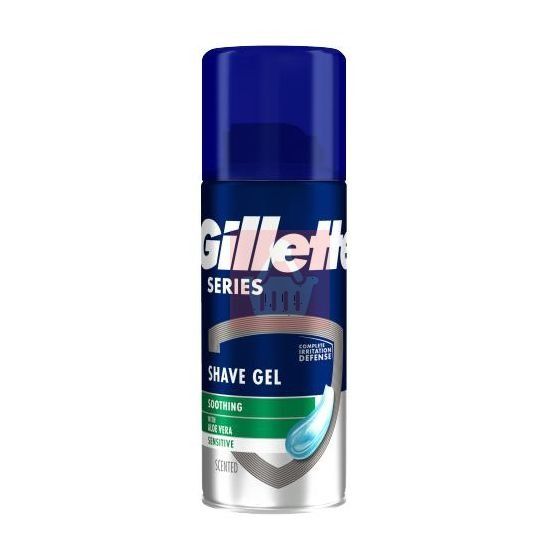 75%C2%A0ml%20Gillette%20series%20Soothing%20with%20Aloe%20Vera%20Shaving%20Gel%C2%A0International%20UK%20product%20used%20for%20male%20-%20Image%202