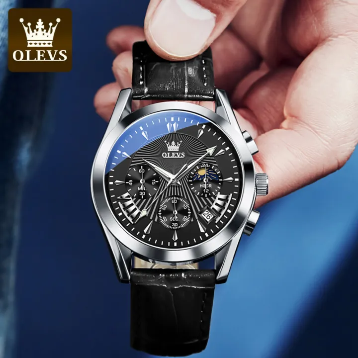 OLEVS%20Sports%20Fashion%20Quartz%20New%20Waterproof%20Leather%20Watch%20for%20Men%20-%202876%20-%20Image%204