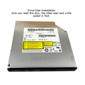 5X DVD Burning Optical Drive for GTA0N GT50N GTC0N GT80N Laptop 12.7MM SATA Serial Built-in Optical Drive. 