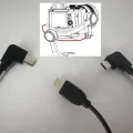 Micro USB to Multi USB Camera Control Cable for ZHIYUN Crane 2 WEEBILL-S Sony A7 A7R A7S II III IV Camera replace ZW-MULTI-002. 