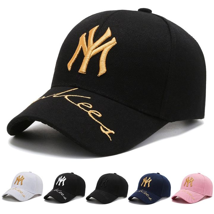 MY Embroidery Baseball Cap Adjustable Fashion Snapback Sports Cap Women Men Visor Hat Tide Hip Hop Hat NY Gorras Wholesale DP021