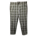 Mens Premium Trouser Olive Grey Stripe. 