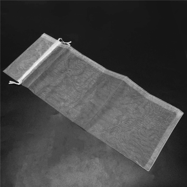 EITGZWAS%2060Pcs%20Sheer%20Organza%20Wine%20Bags%2014X37cm%20Reusable%20Simple%20Bottle%20Wrap%20Dresses%20Festive%20Packaging%20Drawstring%20Pouches%20(White)%20-%20Image%204